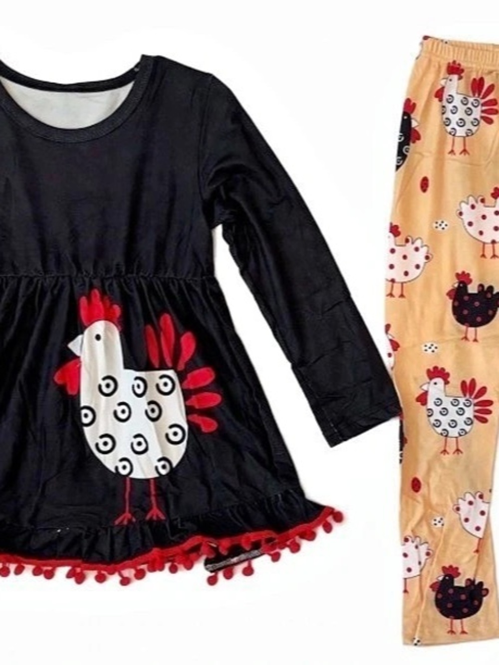 Kids Animal Print Matching Set